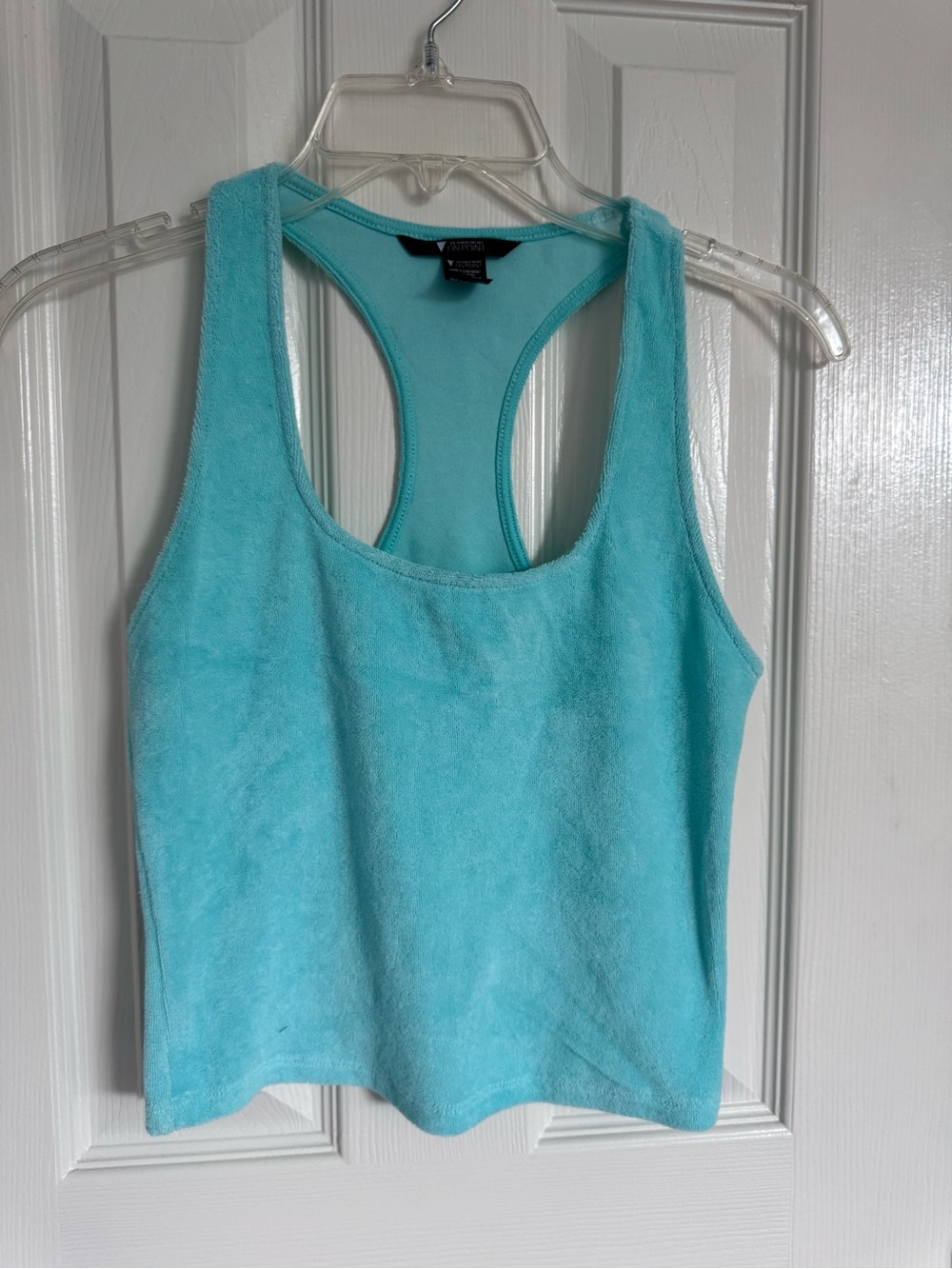Victoria's Secret Aqua Racerback Tank Top